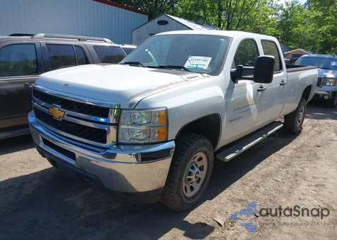 2013 Chevrolet Silverado 2500Hd Work Truck из США, поврежденный, VIN 1GC1CVCG9DF238577